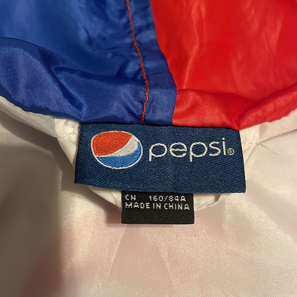 Pepsi Windbreaker Zip Up Jacket - Unisex - Lightweight - Picture 3 of 11